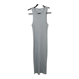 Standard James Perse dress Ribbed Tank Bodycon light blue size 1 (Small S)